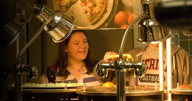 Students in Cafeteria